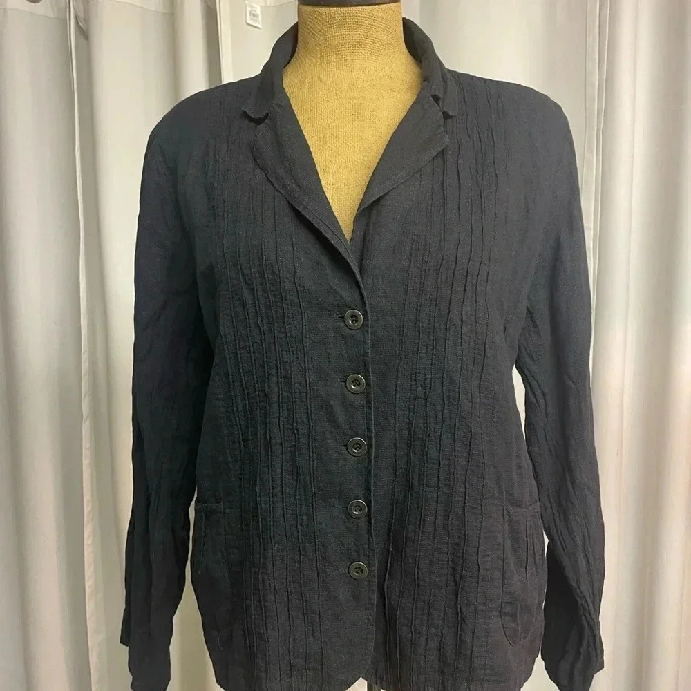 Chico’s black jacket /cardigan size 3